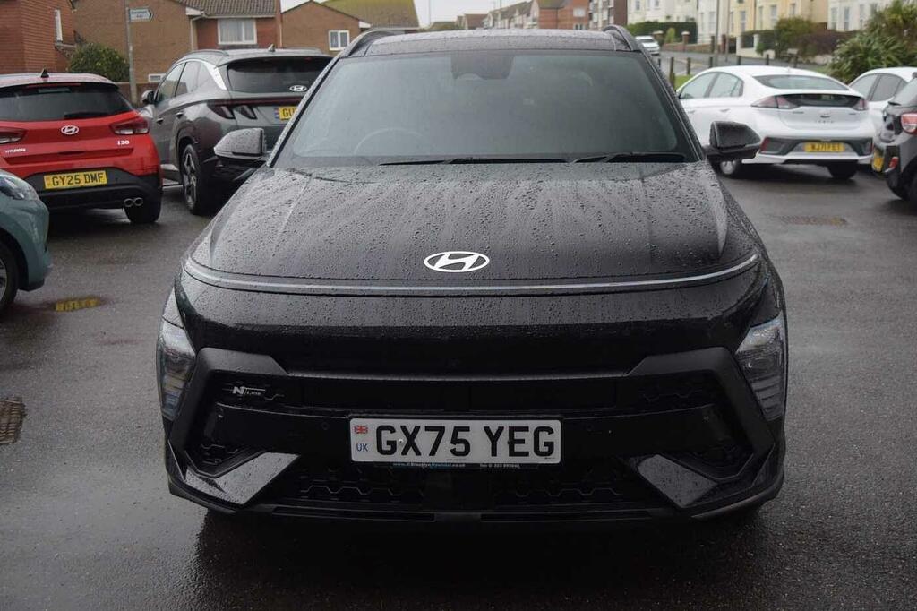 Hyundai Kona Hatchback GX75YEG Black #2
