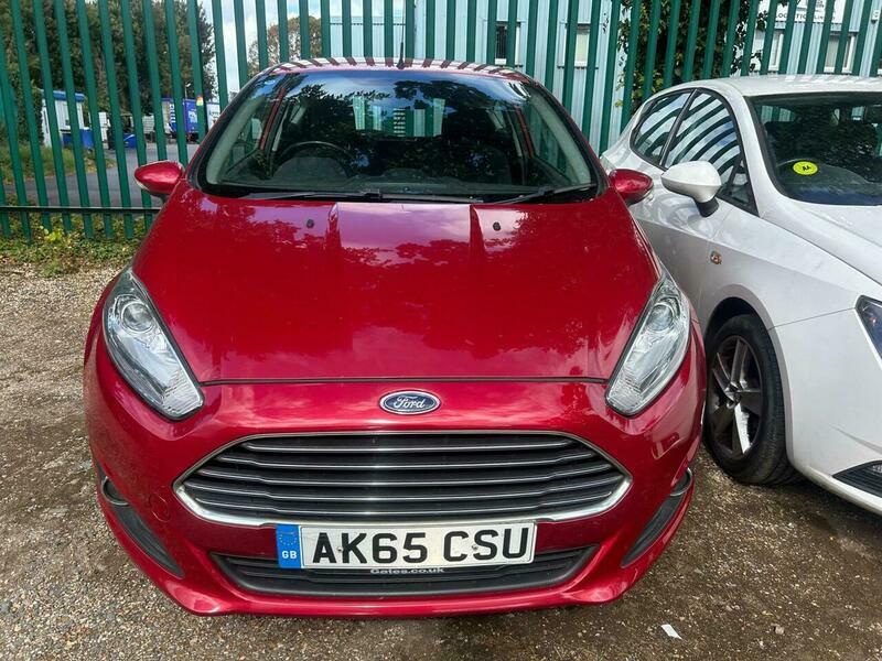 Ford Fiesta 1.0T Ecoboost Zetec Euro AK65CSU Red #2