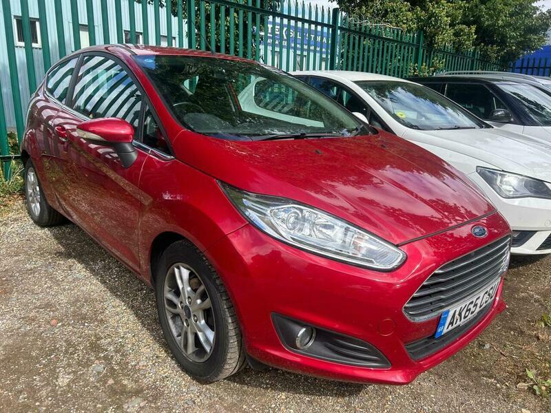 Ford Fiesta 1.0T Ecoboost Zetec Euro AK65CSU Red
