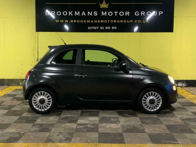 Fiat 500 1.2 Matt Black Euro RK61RWN Black #4