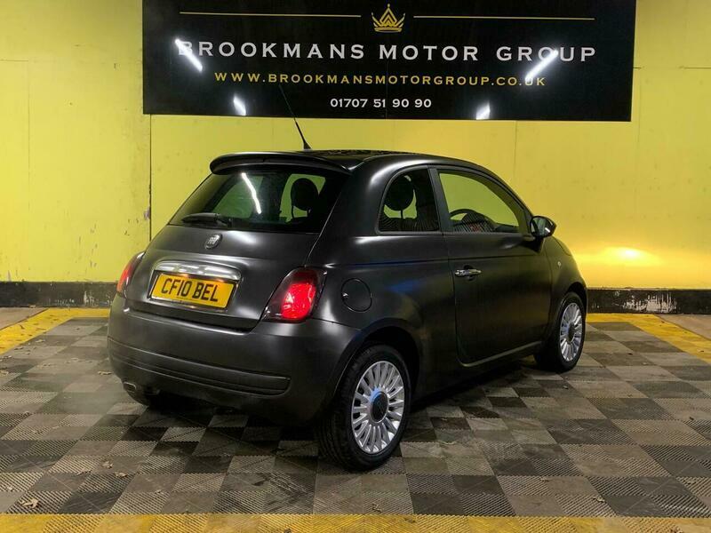 Fiat 500 1.2 Matt Black Euro RK61RWN Black #3