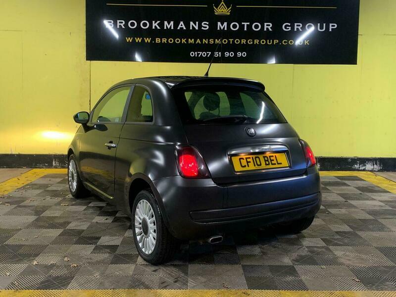 Fiat 500 1.2 Matt Black Euro RK61RWN Black #6