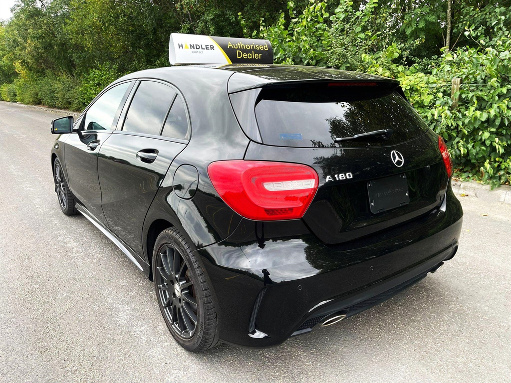 Mercedes-Benz A Class 1.6 Amg Sport 7G-dct Euro 6 MX14OWE Black #5