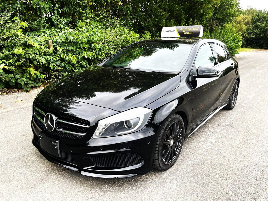 Mercedes-Benz A Class 1.6 Amg Sport 7G-dct Euro 6 MX14OWE Black #3