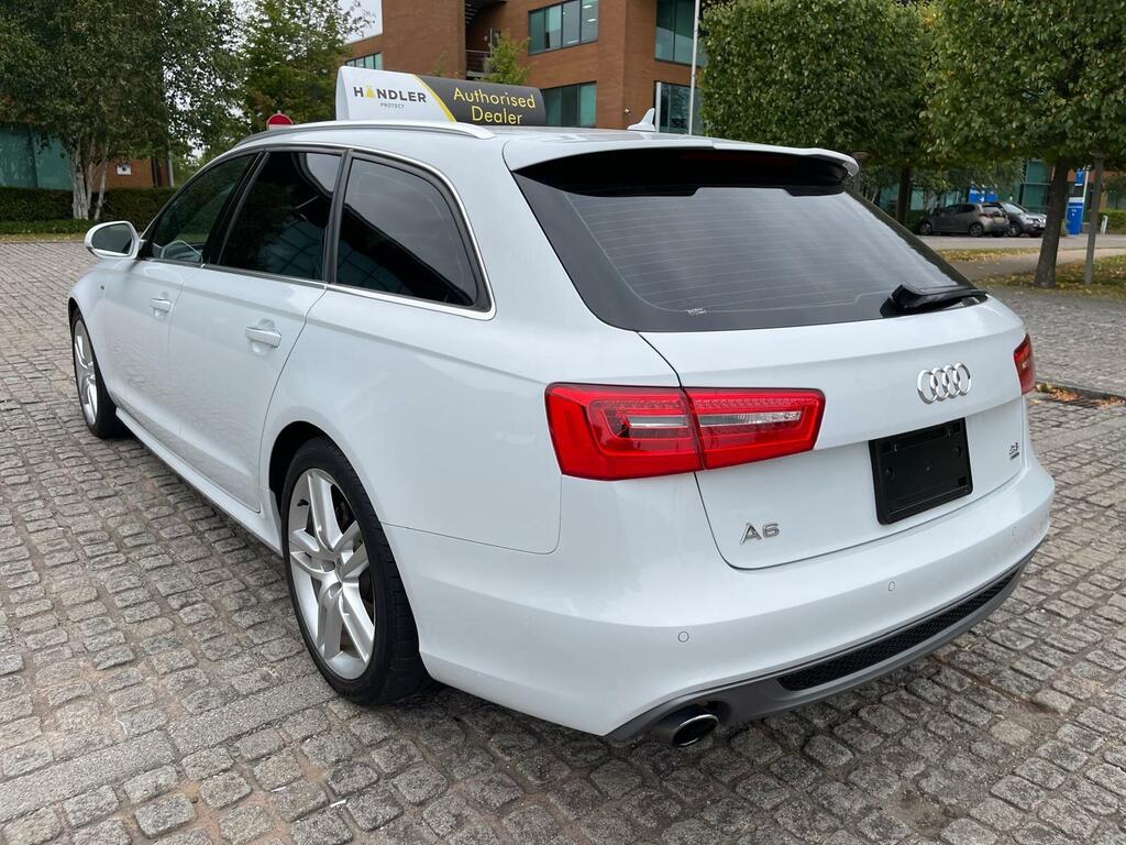 Audi A6 Avant 2.8 V6 Fsi Quattro S Line Ulez White #5