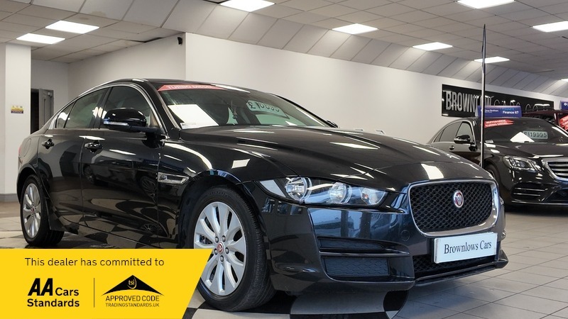 Jaguar XE D Se 17 Plate Black