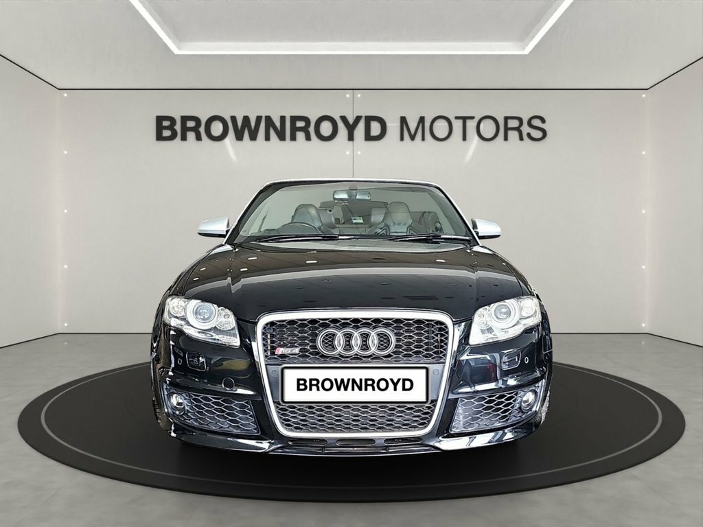 Audi RS4 Cabriolet Convertible Black #4