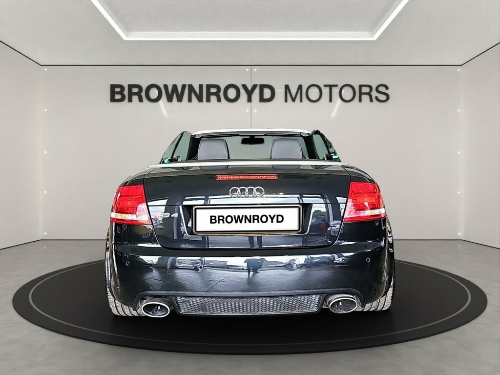 Audi RS4 Cabriolet Convertible Black #6