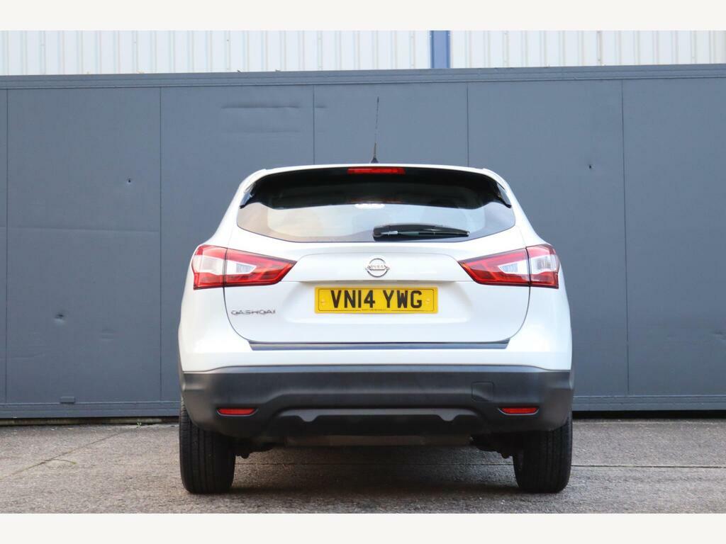 Nissan Qashqai 1.2 Dig-t Acenta 2Wd Euro 5 S S VN14YWG White #6