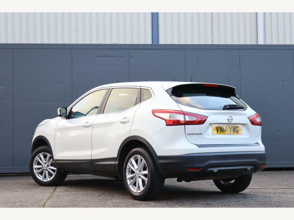 Nissan Qashqai 1.2 Dig-t Acenta 2Wd Euro 5 S S VN14YWG White #5