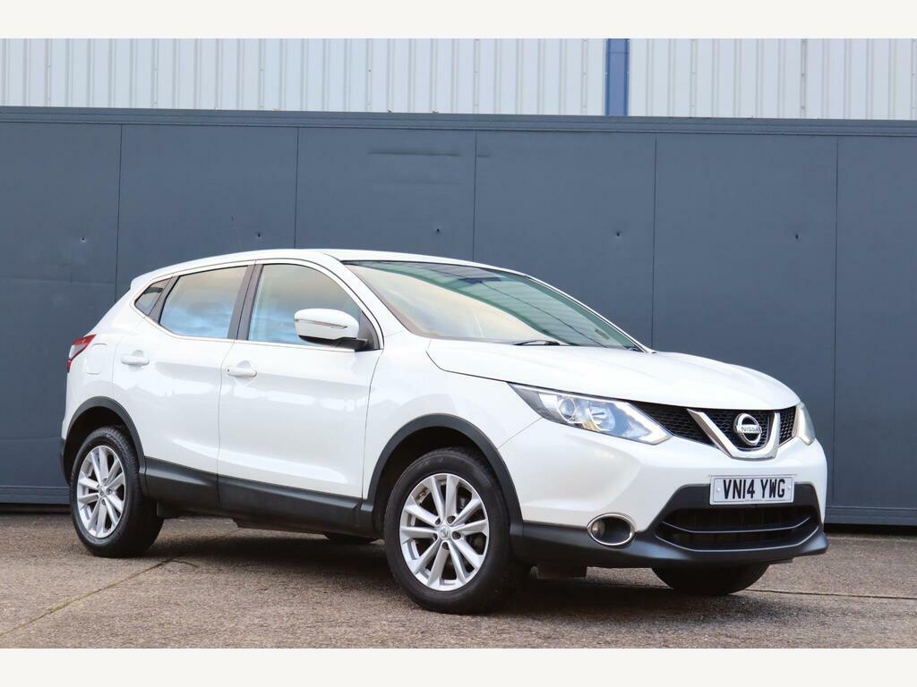 Nissan Qashqai 1.2 Dig-t Acenta 2Wd Euro 5 S S VN14YWG White #3
