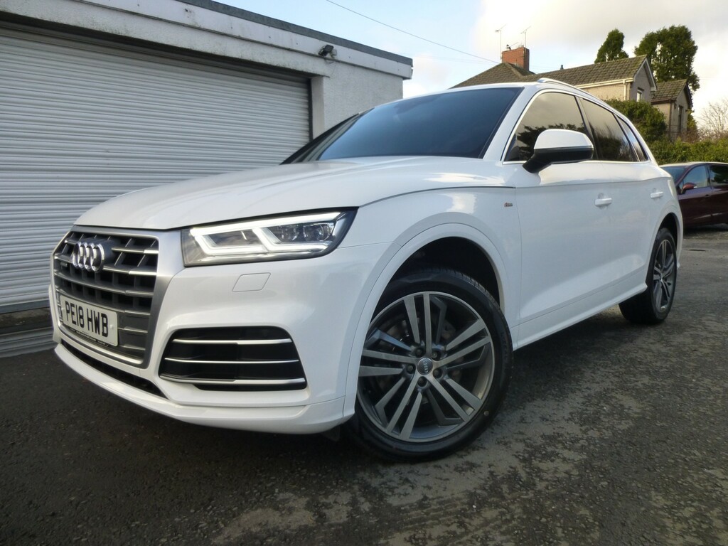 Audi Q5 New Shape 2.0 Tdi 187 Bhp Quattro S Line 7Spd S-t White