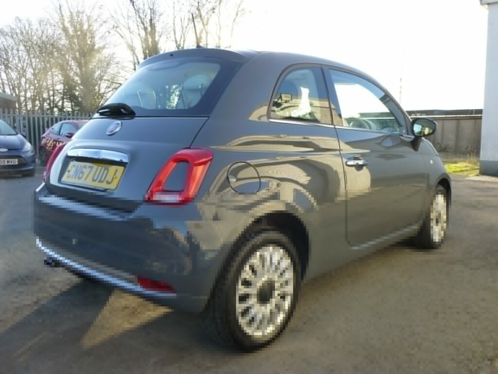 Fiat 500 500 1.2 Lounge Edition 54000 Miles Euro6 Ulez CN67UDJ Grey #5