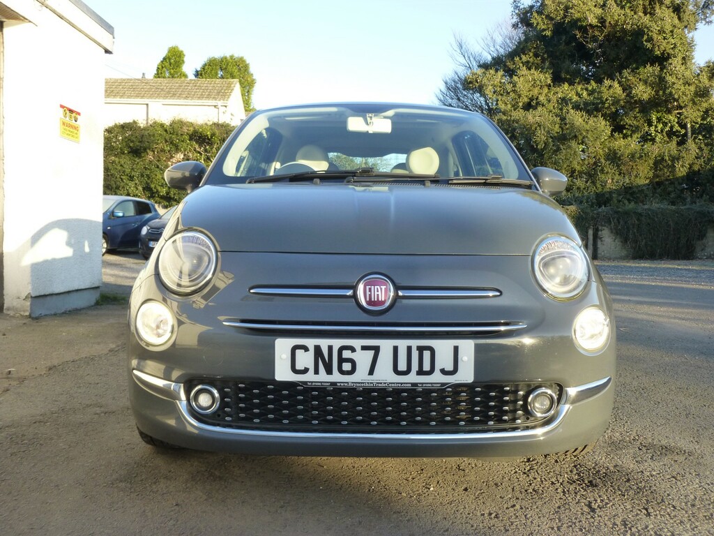 Fiat 500 500 1.2 Lounge Edition 54000 Miles Euro6 Ulez CN67UDJ Grey #3