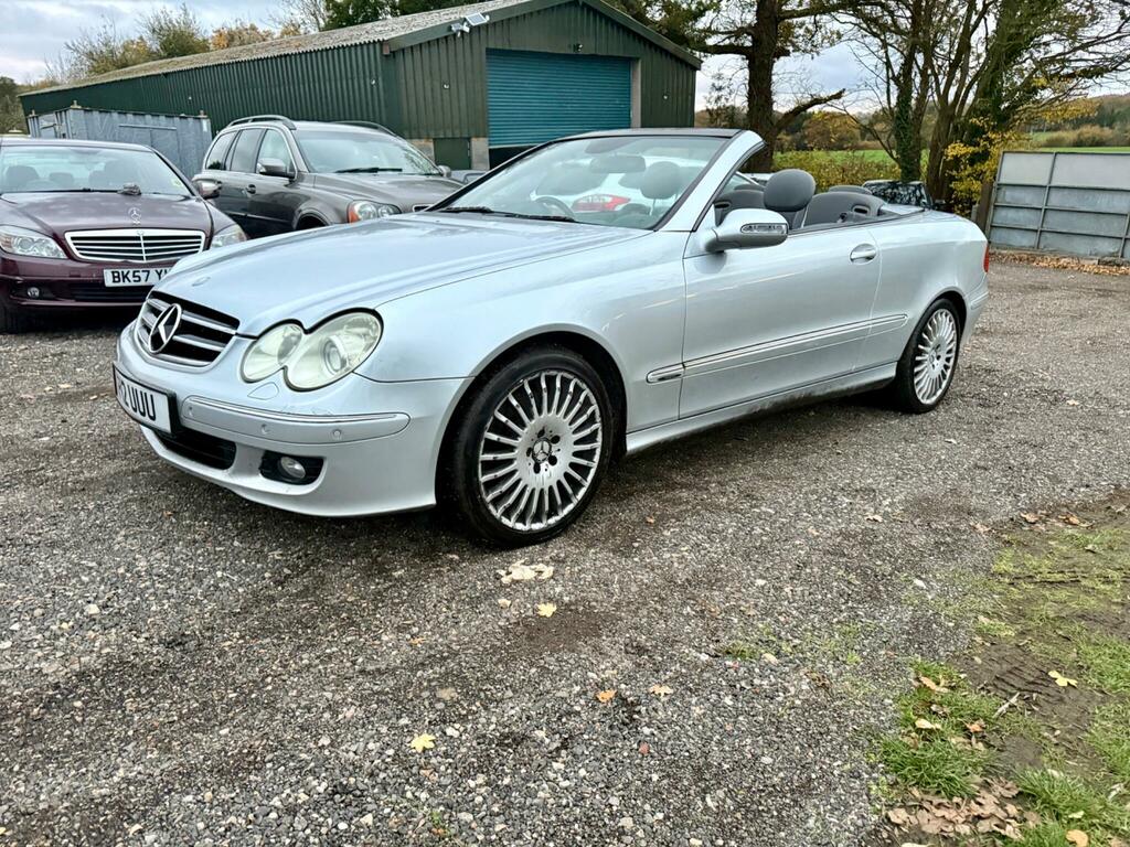 Mercedes-Benz CLK 3.5 Clk350 Avantgarde Cabriolet 7G-tronic Silver #3