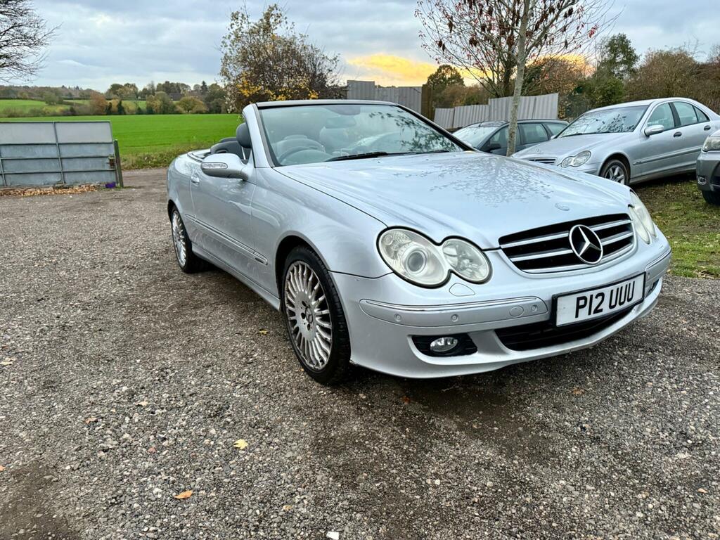 Mercedes-Benz CLK 3.5 Clk350 Avantgarde Cabriolet 7G-tronic Silver #6