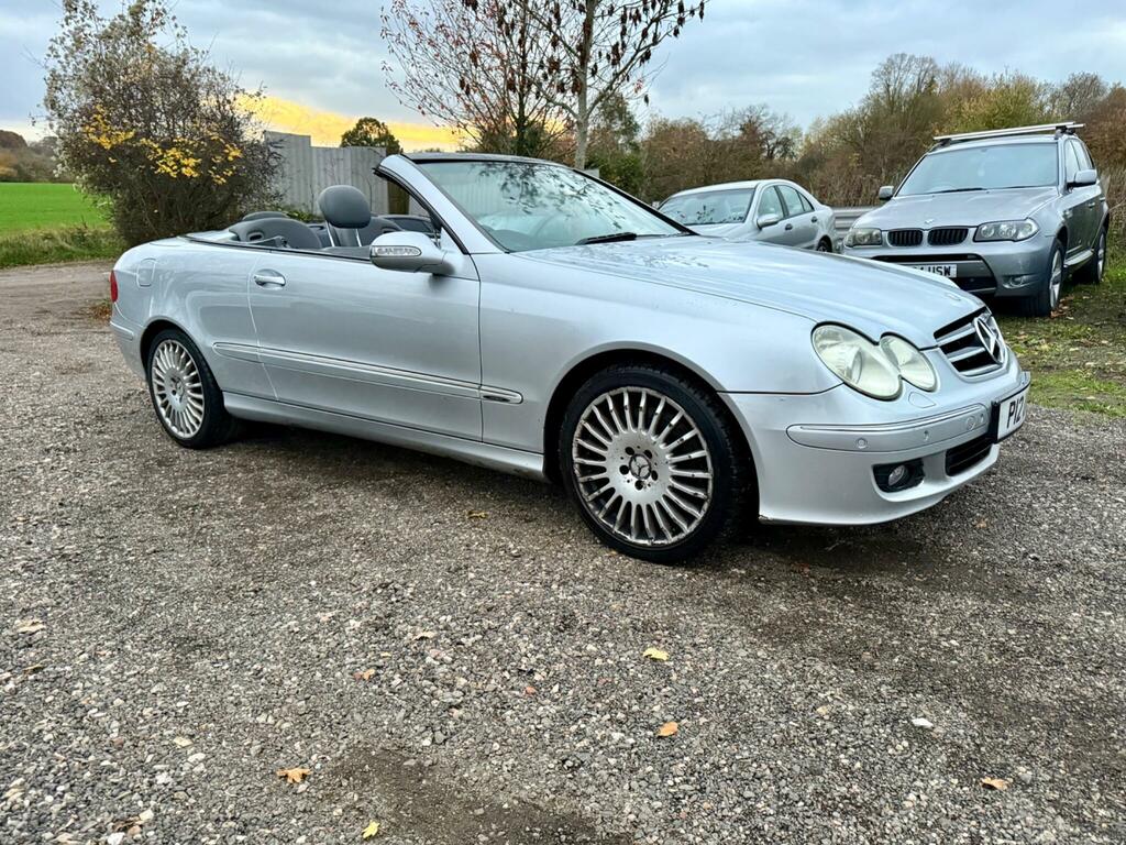 Mercedes-Benz CLK 3.5 Clk350 Avantgarde Cabriolet 7G-tronic Silver #5