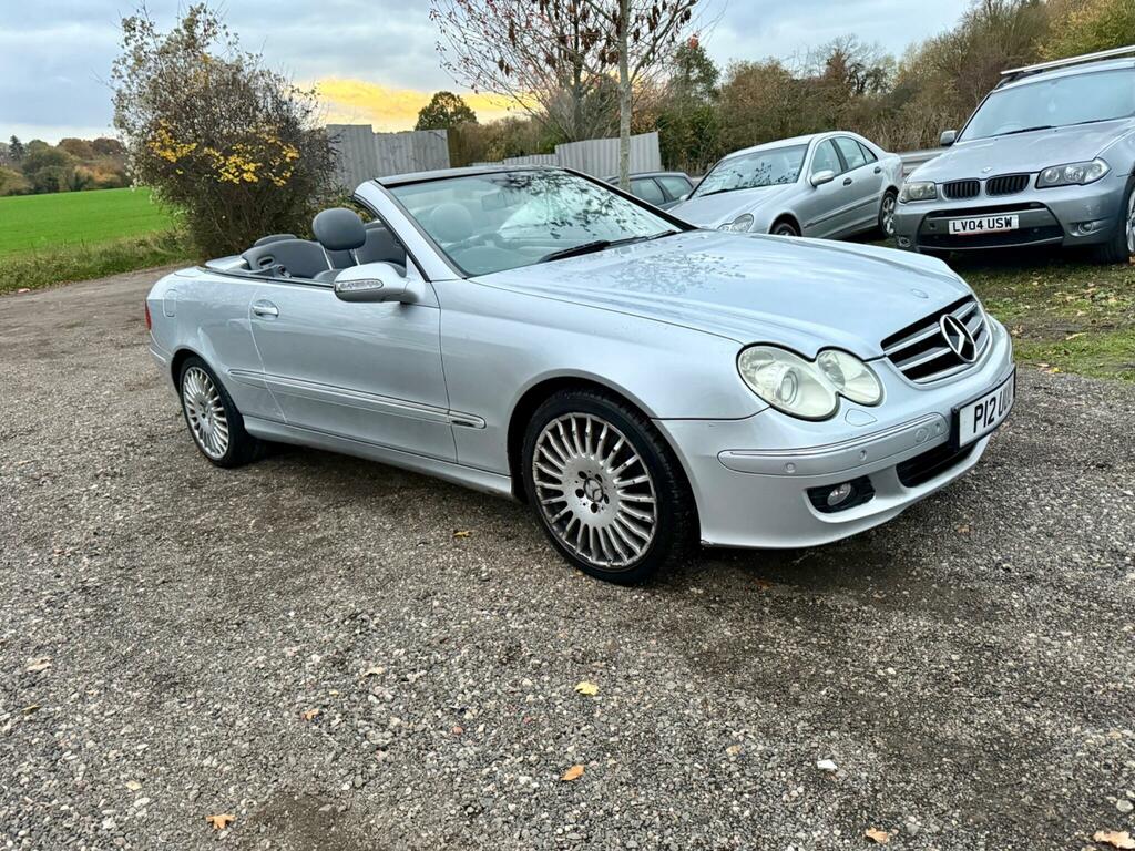 Mercedes-Benz CLK 3.5 Clk350 Avantgarde Cabriolet 7G-tronic Silver