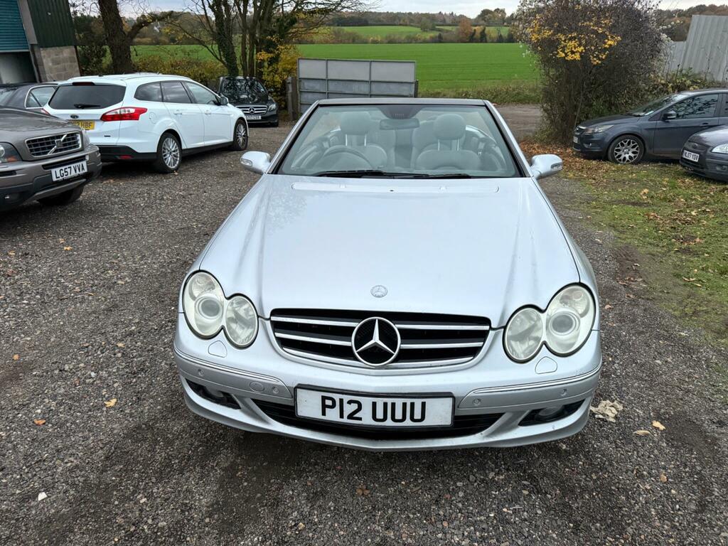 Mercedes-Benz CLK 3.5 Clk350 Avantgarde Cabriolet 7G-tronic Silver #2