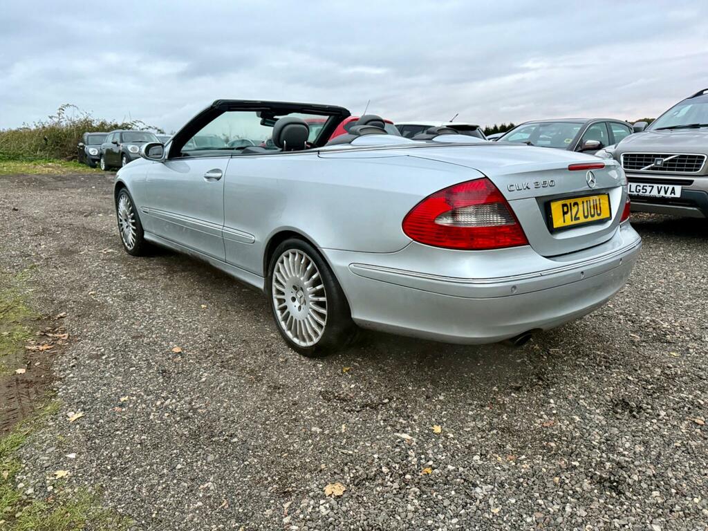 Mercedes-Benz CLK 3.5 Clk350 Avantgarde Cabriolet 7G-tronic Silver #4