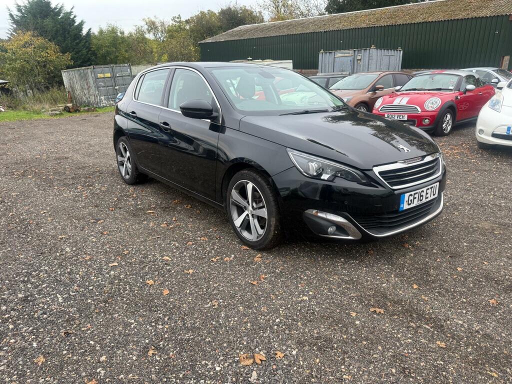 Peugeot 308 1.2 Puretech Allure Euro 6 Ss Black