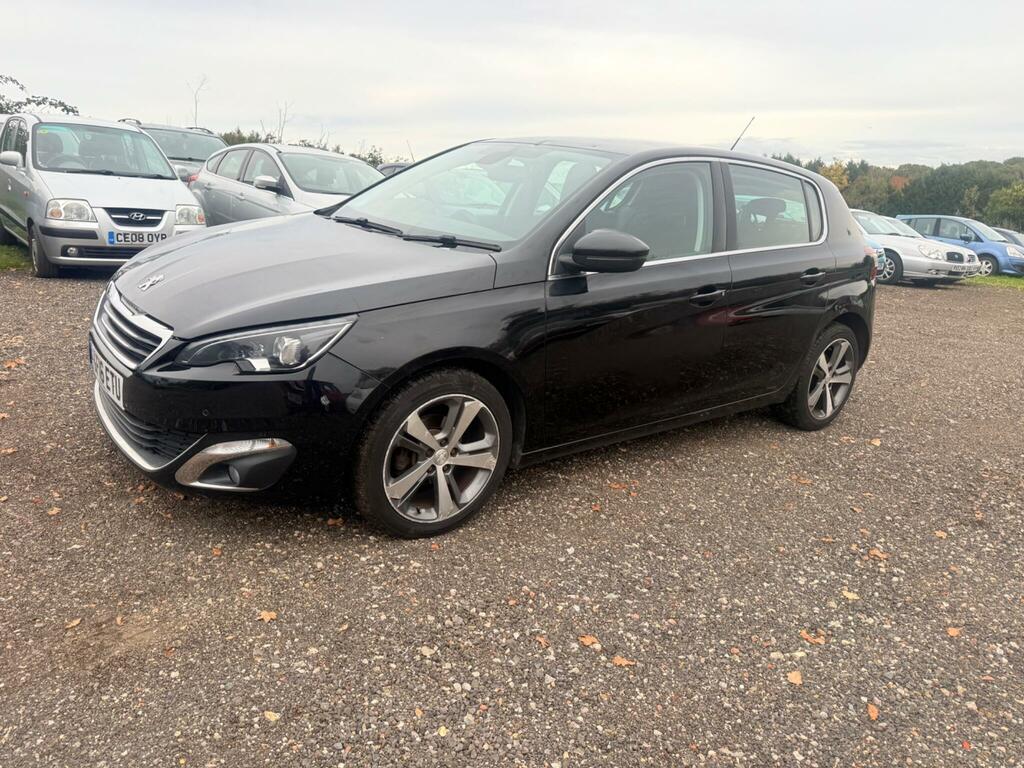 Peugeot 308 1.2 Puretech Allure Euro 6 Ss GF16ETU Black #4