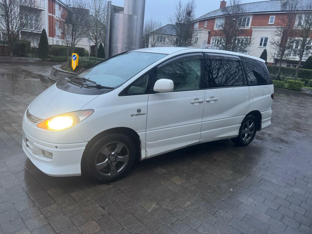 Toyota Estima Aeras G 2.4 White #3
