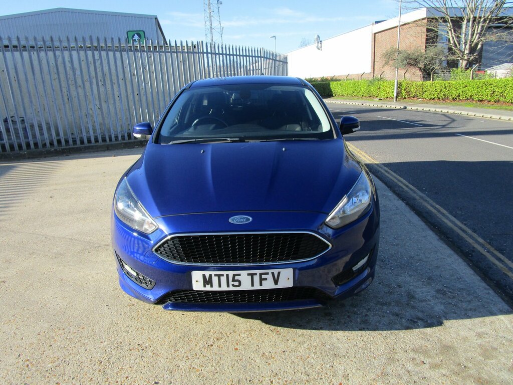 Ford Focus 1.5 Tdci Zetec S Hatchback Euro MT15TFV Blue #5