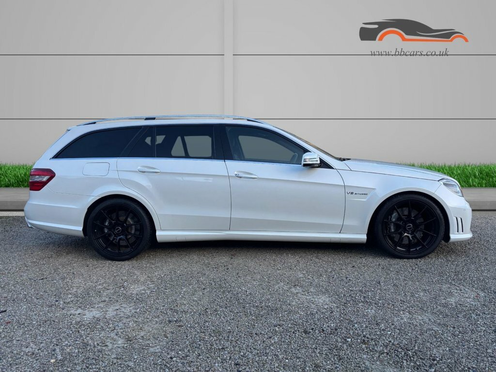 Mercedes-Benz E Class 5.5L Amg White #6