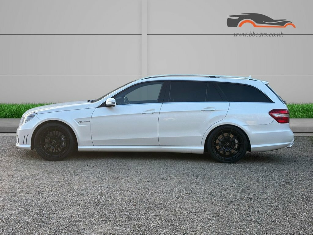Mercedes-Benz E Class 5.5L Amg White #2