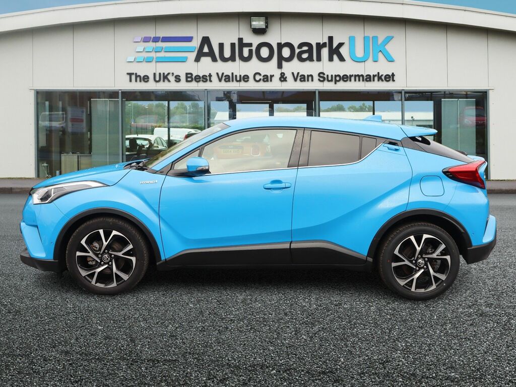 Toyota C-Hr 2018 1.8 Vvt-h Design Suv Hybrid Cvt Eu SL68GXA Blue #4