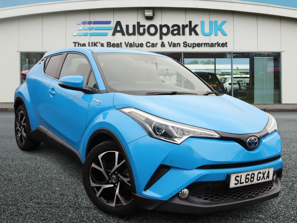 Toyota C-Hr 2018 1.8 Vvt-h Design Suv Hybrid Cvt Eu Blue