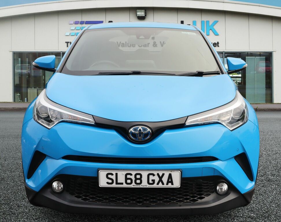Toyota C-Hr 2018 1.8 Vvt-h Design Suv Hybrid Cvt Eu SL68GXA Blue #3