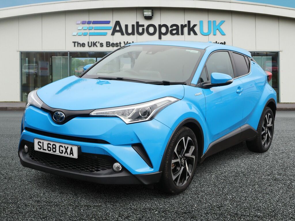 Toyota C-Hr 2018 1.8 Vvt-h Design Suv Hybrid Cvt Eu SL68GXA Blue #2