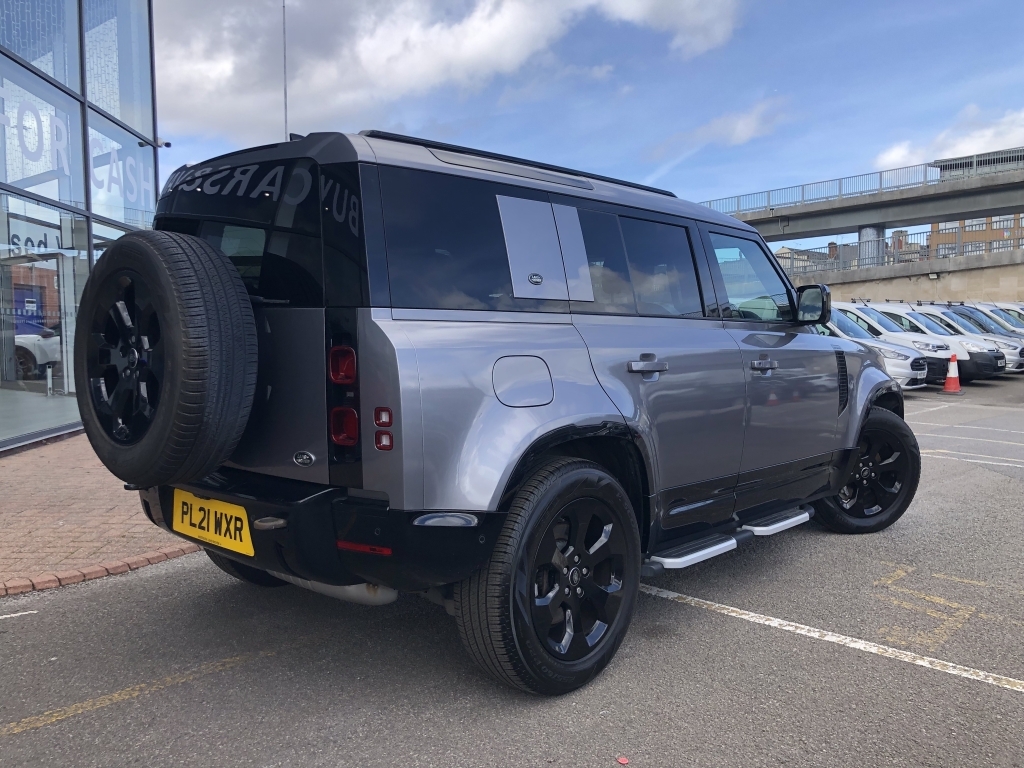 Land Rover Defender 110 Estate 3.0 X-dynamic Se Mhev PL21WXR Grey #4