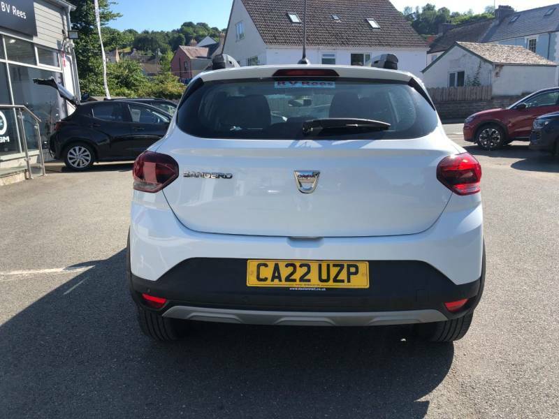 Dacia Sandero Stepway 1.0 Tce Comfort - 2022 22 CA22UZP White #5