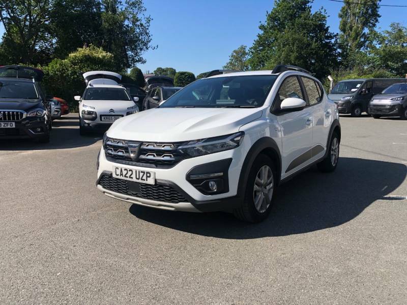 Dacia Sandero Stepway 1.0 Tce Comfort - 2022 22 CA22UZP White #2