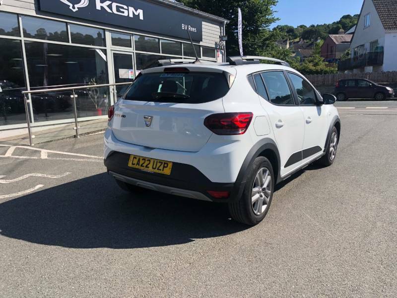 Dacia Sandero Stepway 1.0 Tce Comfort - 2022 22 CA22UZP White #4