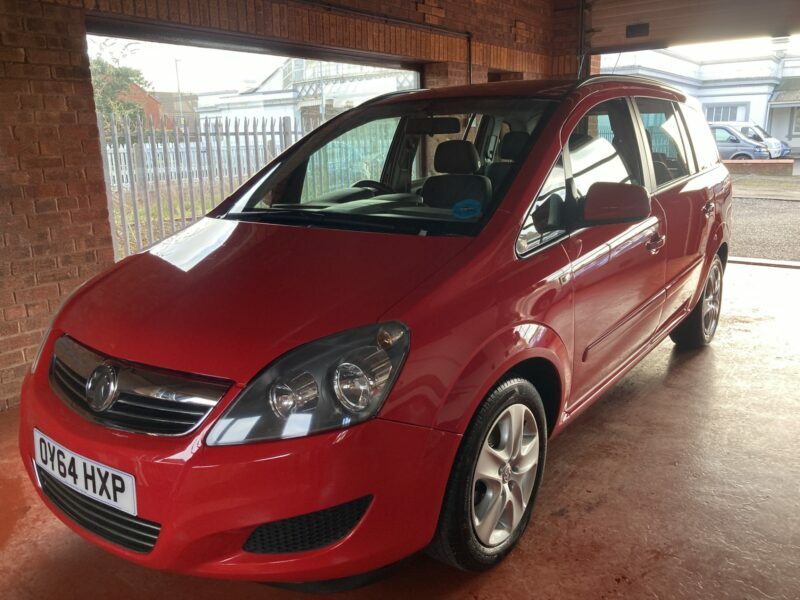 Vauxhall Zafira Petrol Red