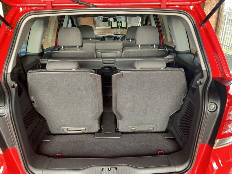 Vauxhall Zafira Petrol OY64HXP Red #3