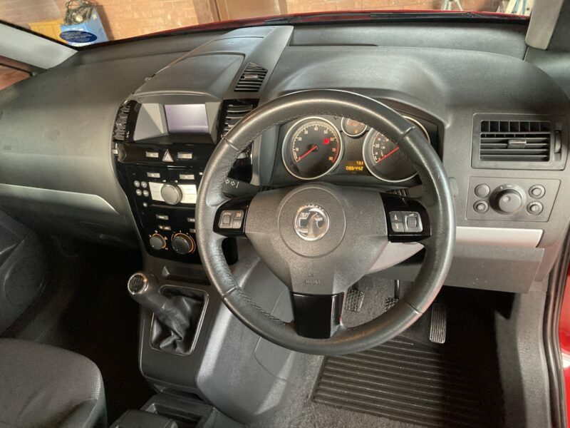 Vauxhall Zafira Petrol OY64HXP Red #5