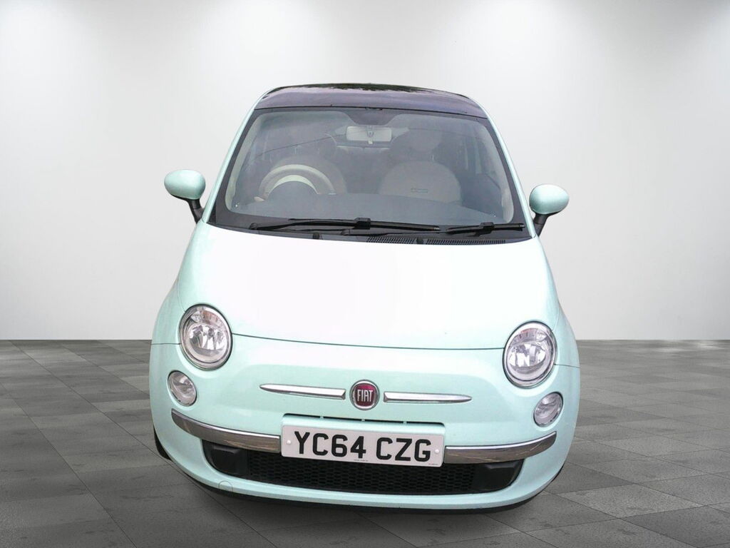 Fiat 500 1.2L Lounge Hatchback Euro 5 69 YC64CZG Green #3