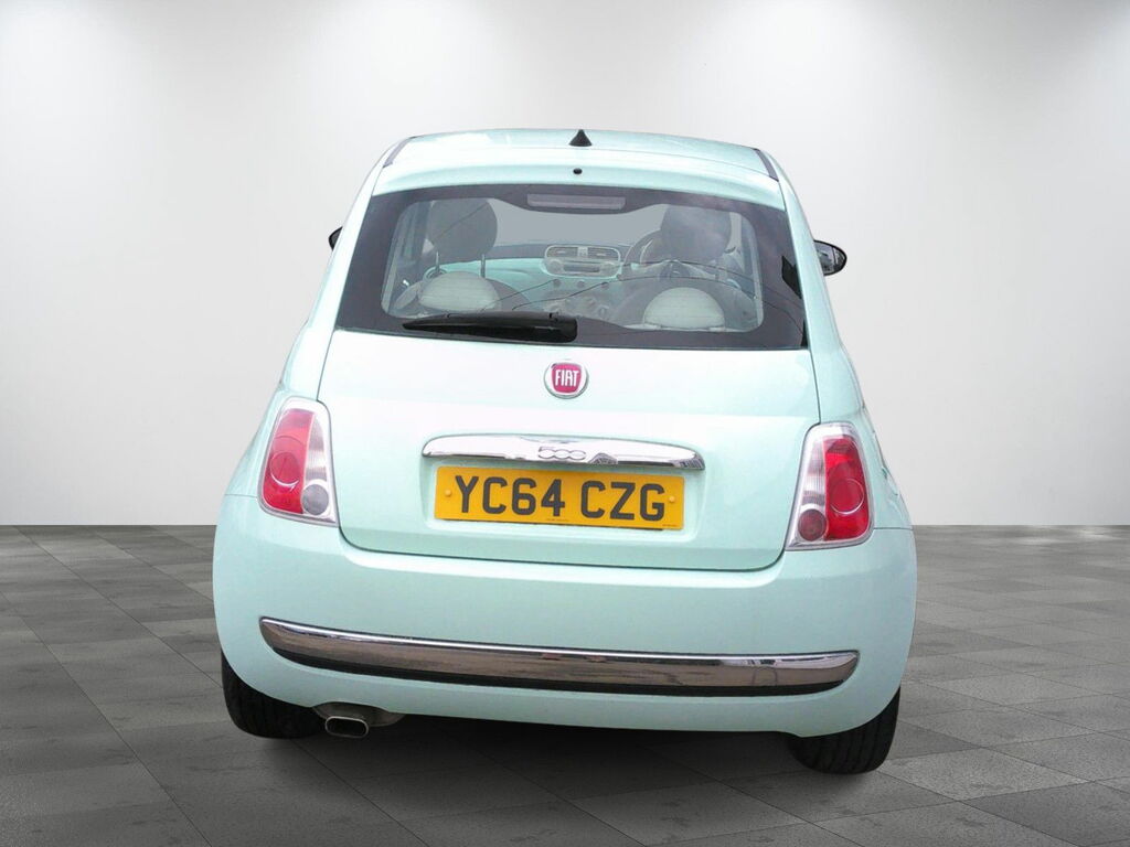 Fiat 500 1.2L Lounge Hatchback Euro 5 69 YC64CZG Green #6