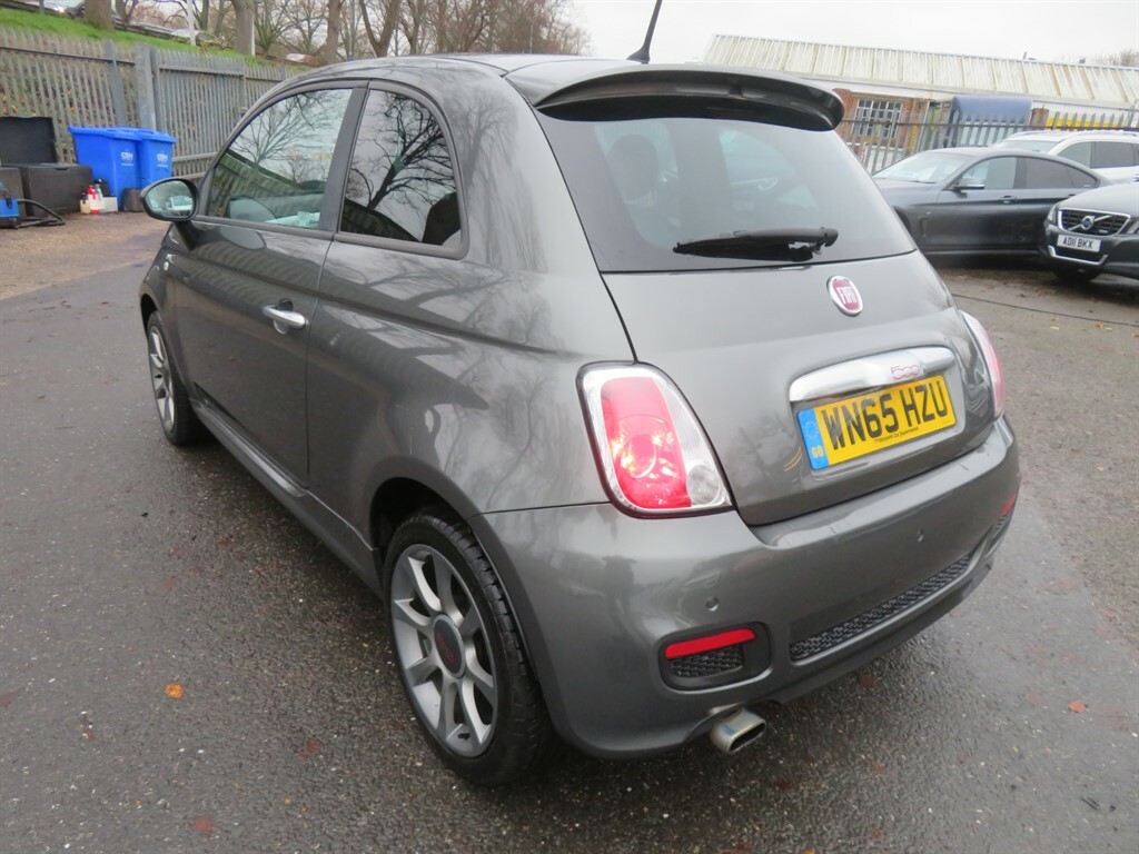 Fiat 500 S WN65HZU Grey #6