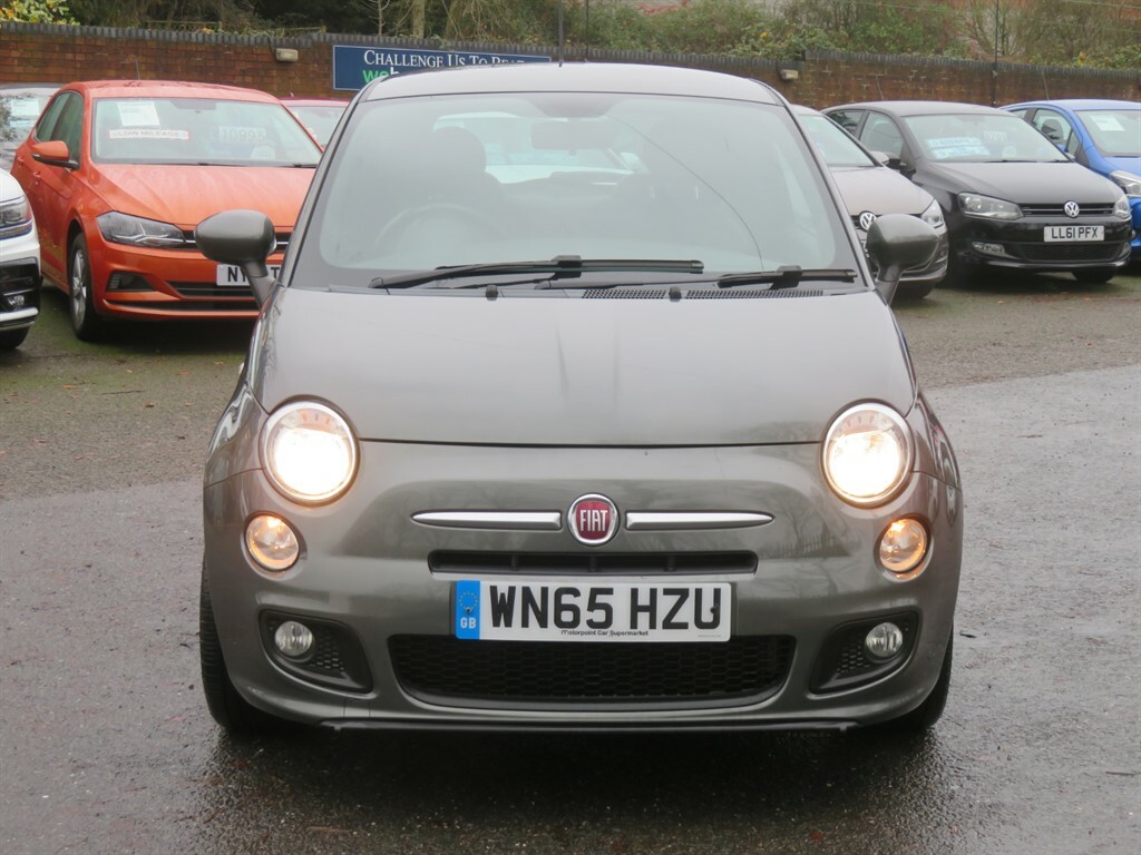 Fiat 500 S WN65HZU Grey #2