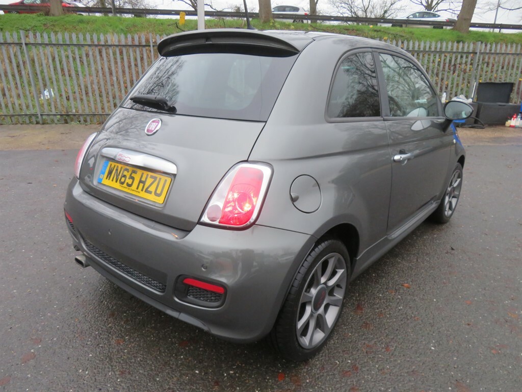 Fiat 500 S WN65HZU Grey #4