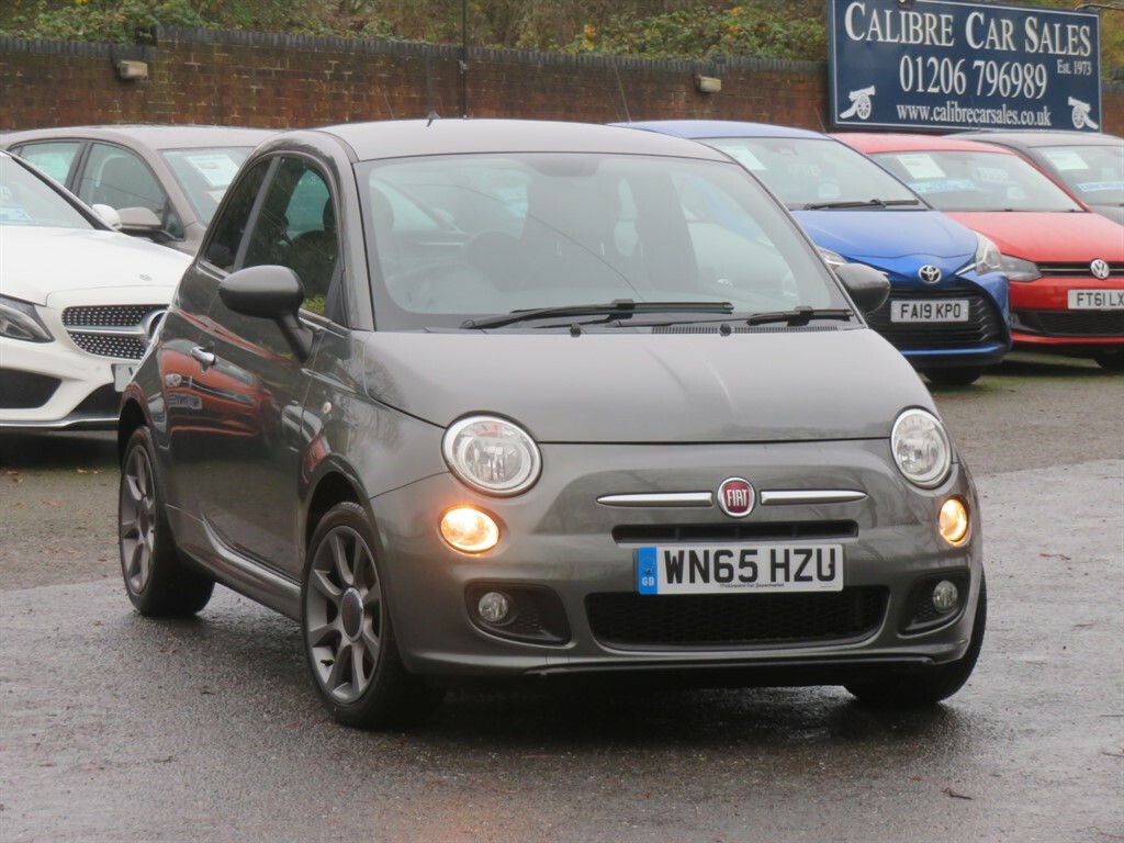 Fiat 500 S Grey