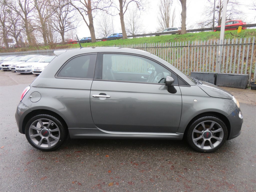 Fiat 500 S WN65HZU Grey #3