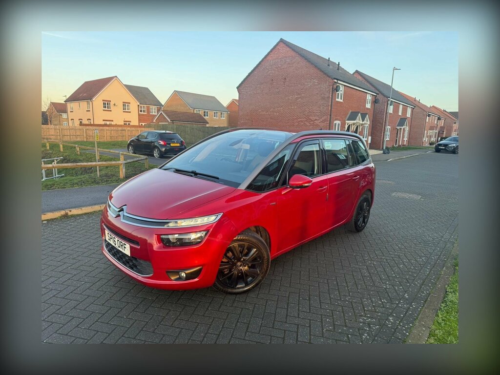 Citroen Grand C4 Picasso 1.6 Bluehdi Exclusive Eat6 Euro 6 Ss Red