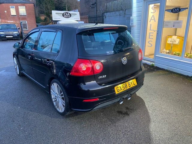 Volkswagen Golf 3.2 V6 R32 Hatchback Dsg 4Motion 233 G Black #6